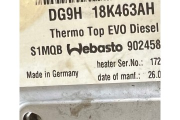 GALAXY MK4 16 WEBASTO HEATING DG9H 18K463 AH Car type passenger cars