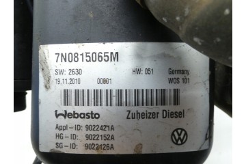 WEBASTO PARKING HEATER VW SHARAN 7N ALHAMBRA II 7N0815065M Part manufacturer Volkswagen OE