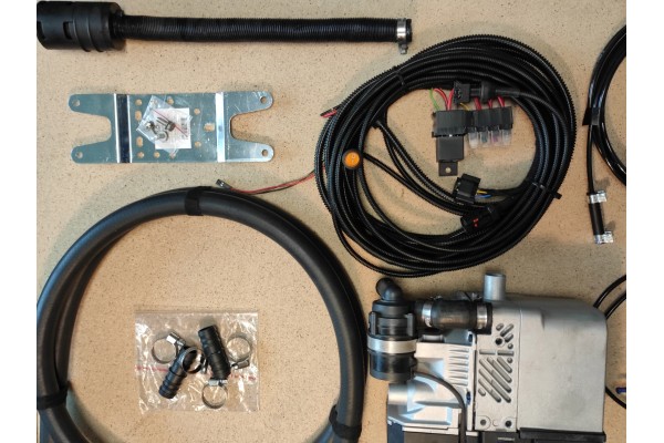 Kit Calefactor Webasto Diesel 12V 5.0 KW para Coche con Interruptor On