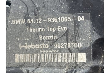 HEATING WEBASTO BMW 5 G30 7 G11 9361065 ORG FV Catalog number of substitutes 9361065