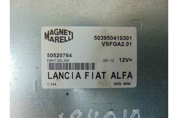 50520764 MODULO ELECTRONICO FIAT III PUNTO (199) Easy 2012 50520764 184010 FIAT - 1