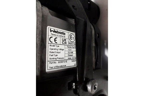 Calefactor auxiliar Webasto Thermo Top para BMW G01 G05 G11 G30 5A3A01