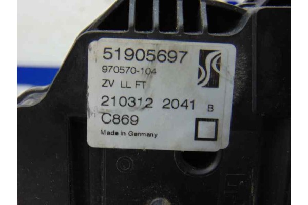 51905697  CERRADURA PUERTA DELANTERA IZQUIERDA FIAT III PUNTO (199) Easy 2012 51905697 184014 FIAT - 4