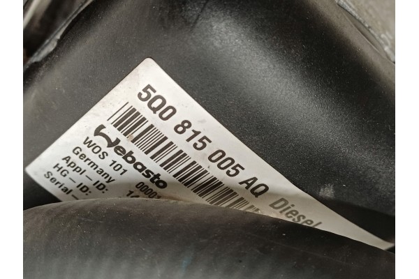 VW AUDI SEAT SKODA WEBASTO PARKING HEATER 5Q0815005AQ Catalog number of the original 5Q0815005AQ