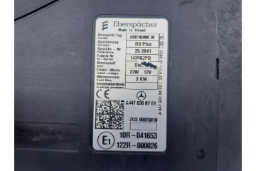 Webasto Eberspacher Airtronic D3 Plus Mercedes Vito Viano V Class W447 Catalog number of the part A447 830 07 61