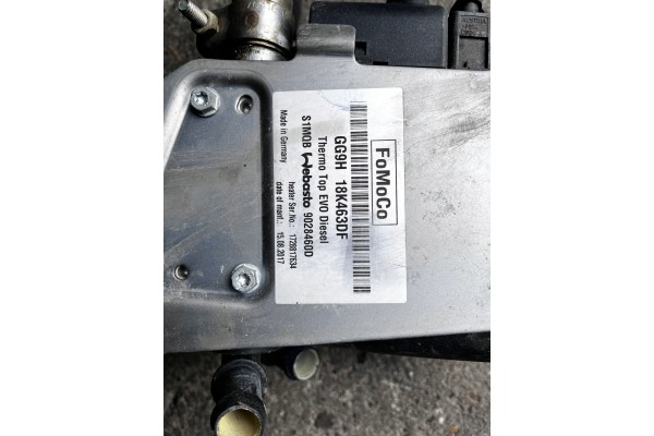 1 FORD EDGE II WEBASTO PARKING HEATER DIESEL GG9H 18K463DF Product weight with unit packaging 1 kg