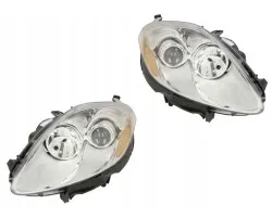 Juego de faros delanteros TYC izquierdo y derecho halógeno para Fiat Bravo 2007-2016
