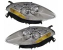 Headlight set for FIAT Bravo 2007 2016 TYC Catalog number of the part 303109 E 303110 E