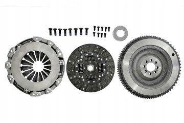 CLUTCH SET WITH SINGLE MASS WHEEL NISSAN NAVARA D40 2 5DCI 05 10