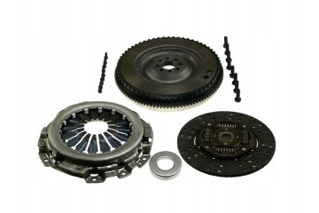 CLUTCH SET WITH SINGLE MASS WHEEL NISSAN NAVARA D40 2 5DCI 05 10 Quality of parts according to GVO P replacement with original q