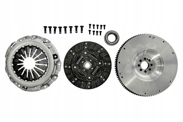 CLUTCH SET WITH SINGLE MASS WHEEL NISSAN NAVARA D40 2 5DCI 05 10 Car type passenger cars