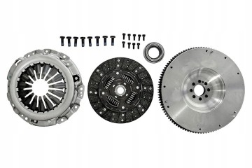 CLUTCH SET WITH SINGLE MASS WHEEL NISSAN NAVARA D40 2 5DCI 05 10 Product weight with unit packaging 31 kg