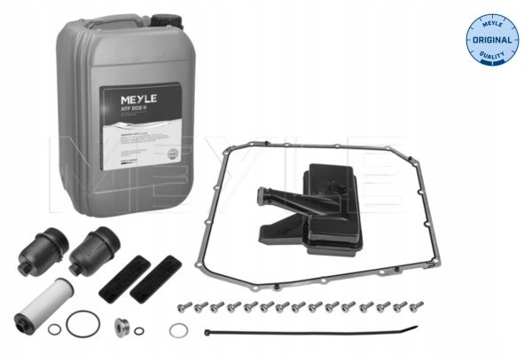 Meyle 100 135 0114 XK Set of parts automatic transmission oil change Quality of parts according to GVO Q original with factory l