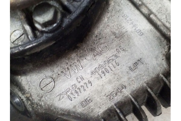 2016 Skoda Octavia Mk3 5E Front differential 0CN409053AG Part manufacturer Skoda OE