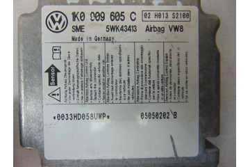 1K0909605C CENTRALITA AIRBAG VOLKSWAGEN GOLF V (1K1)(10.2003) Conceptline (E) 1K0909605C 184471 VOLKSWAGEN - 1