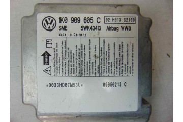 1K0909605C CENTRALITA AIRBAG VOLKSWAGEN GOLF V (1K1)(10.2003) Conceptline (E) 1K0909605C 184472 VOLKSWAGEN - 3