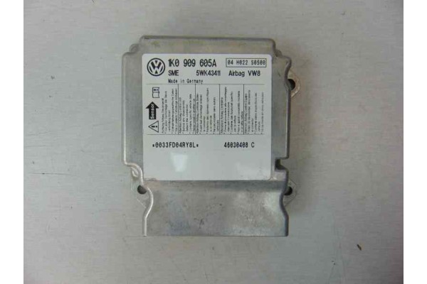 1K0909605A CENTRALITA AIRBAG VOLKSWAGEN GOLF V (1K1)(10.2003)