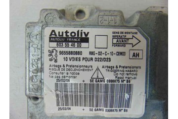 9655880880 CENTRALITA AIRBAG PEUGEOT 407 Sport 9655880880 184516 PEUGEOT - 3