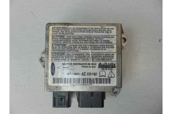 4S7T14B056AC CENTRALITA AIRBAG FORD MONDEO BERLINA (GE) Ambiente (06.2003) (D) 4S7T14B056AC 184517 FORD - 4