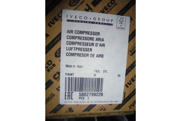 AIR COMPRESSOR IVECO TRAKKER STRALIS 5802799226