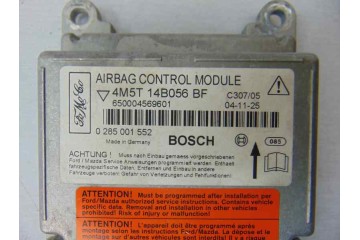 4M5T14B056BF CENTRALITA AIRBAG FORD FOCUS BERLINA (CAP) Ambiente (D) 4M5T14B056BF 184521 FORD - 4