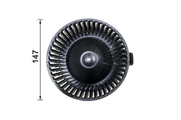 Indoor fan MAHLE AB 283 000P Quality of parts according to GVO Q original with factory logo OEM OES