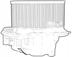 BLOWER AIR SUPPLY FAN DEA32003 DENSO AUDI A3