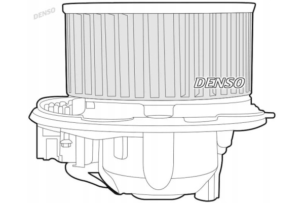BLOWER AIR SUPPLY FAN DEA32003 DENSO AUDI A3 Packaging status original