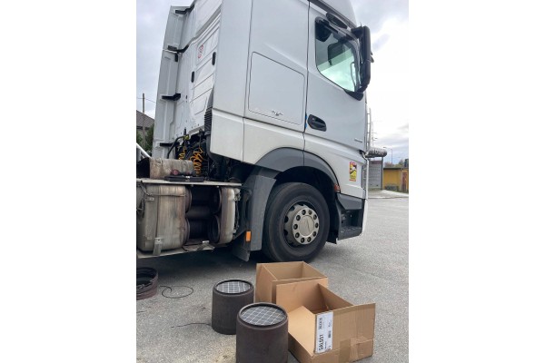 nowy DPF MERCEDES Actros MP4 MP5 Atego Euro 6 Kod taryfy celnej 84212300