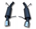 tlumiki koncowe sportowe wydech przelot koncowy FORD MUSTANG GT 3 7 5 0