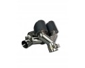 KONCOWKI WYDECHU RURY 101mm dwie PODWOJNE BMW UNIWERSALNE Producent czesci nieznany producent