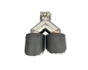 Puntas de Escape Dobles Universales 101mm para BMW