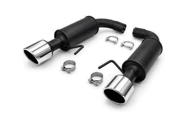 Silenciador final para FORD MUSTANG GT 6 3.7 2.3 EcoBoost 5.0 100mm