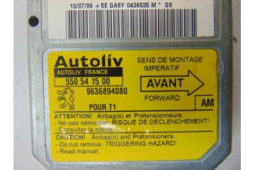 9636894080 CENTRALITA AIRBAG PEUGEOT 206 Quicksilver 9636894080 184555 PEUGEOT - 4