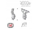 AS KATALIZATOR HYUNDAI I20 IX20 IX35 1 4 1 6 EURO 5 6 Stan opakowania oryginalne