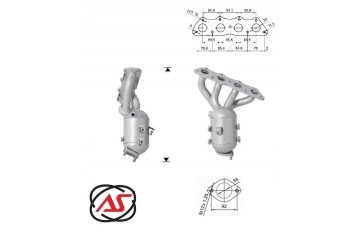 AS KATALIZATOR HYUNDAI I20 IX20 IX35 1 4 1 6 EURO 5 6 Stan opakowania oryginalne