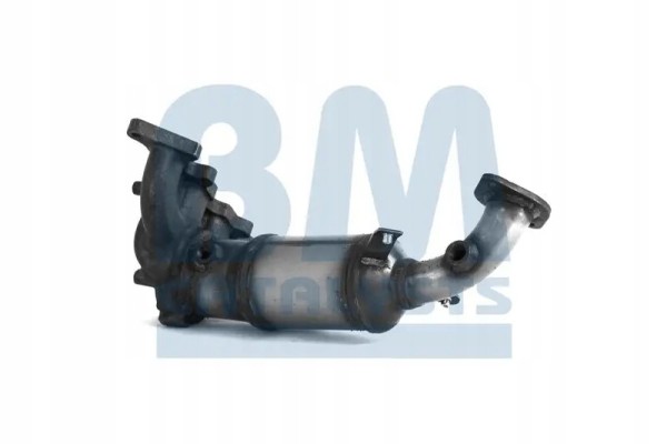 CATALYTIC CONVERTER WITH EXHAUST MANIFOLD BM92371H Quality of parts according to GVO P replacement with original quality