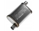 Sports silencer FLOWMASTER FLOWFX 2 25 57mm stainless steel oval 71235 Part manufacturer no brand