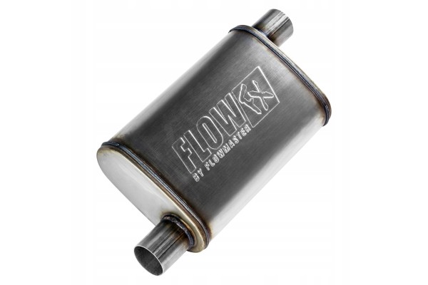 Sports silencer FLOWMASTER FLOWFX 2 25 57mm stainless steel oval 71235 Part manufacturer no brand