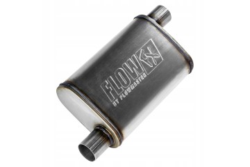 Sports silencer FLOWMASTER FLOWFX 2 25 57mm stainless steel oval 71235 Part manufacturer no brand