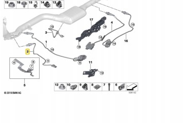 LAMBDA SENSOR BMW 5 F10 F11G30 2 0D 3 0D 2014 BOSCH Catalog number of the original BMW 13 62 8 573 760 BMW 13 62 8 593 852 BMW 1