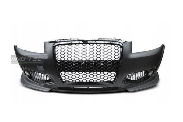 Front bumper AUDI A3 05 08 RS STYLE BLACK Part manufacturer Tuning Tec