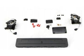 Front bumper AUDI A3 05 08 RS STYLE BLACK Catalog number of the part ZPAU04