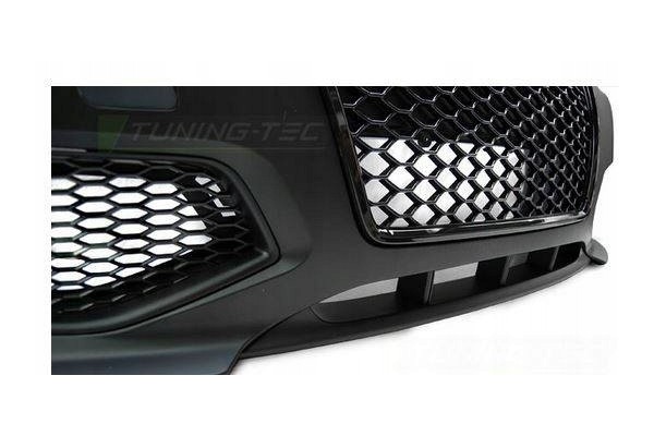 Front bumper AUDI A3 05 08 RS STYLE BLACK Installation side front