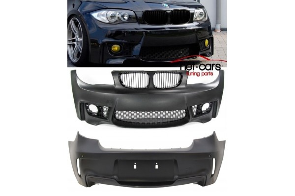 FRONT REAR BUMPER BMW E81 E87 M1 M PERFORMANCE PACK