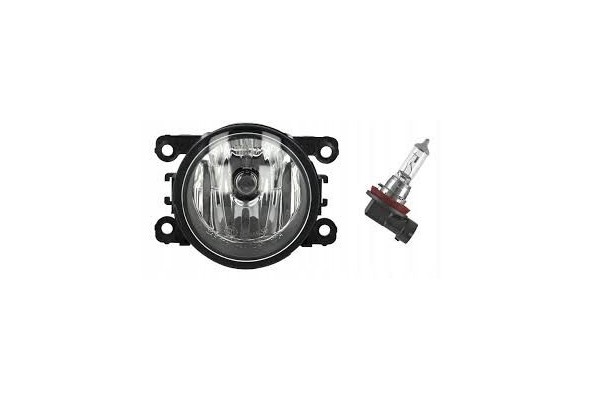 Front bumper front Ford Fiesta MK7 FL LIFT 13 17 Complete Installation side front