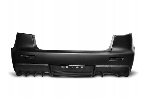 Rear bumper Tuning Sport EVO look Mitsubishi Lancer VIII 8 Sedan 2007 18 Installation side rear