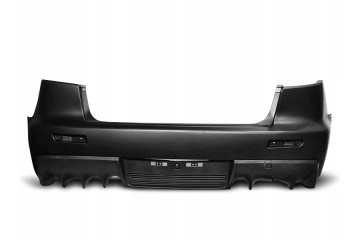 Rear bumper Tuning Sport EVO look Mitsubishi Lancer VIII 8 Sedan 2007 18 Installation side rear