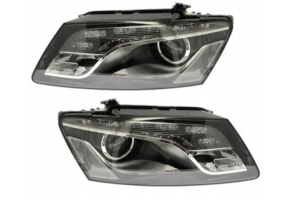 AUDI Q5 HEADLIGHTS 8R 2009 2012 XENON LED
