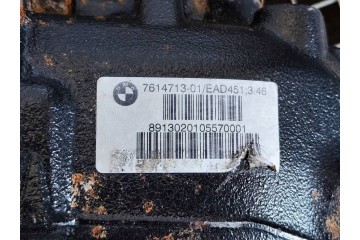 Puente Diferencial Trasero 3.46 7614713 BMW X1 E84 2.0d